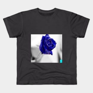 blue rose Kids T-Shirt